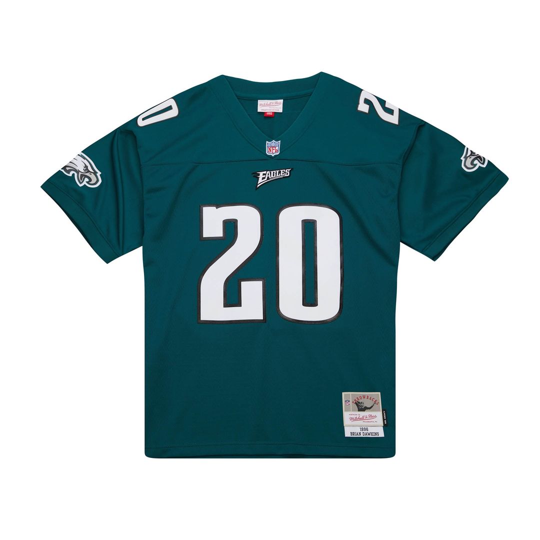 Philadelphia Eagles Brian Dawkins Mitchell & Ness Black Legacy Replica Jersey