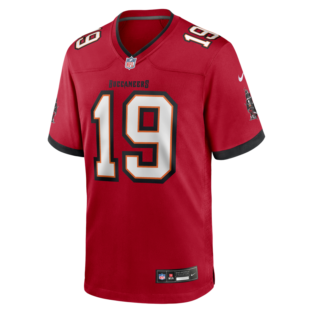 Tampa Bay Buccaneers Keyshawn Johnson Nike Red Game Retired Player Jersey