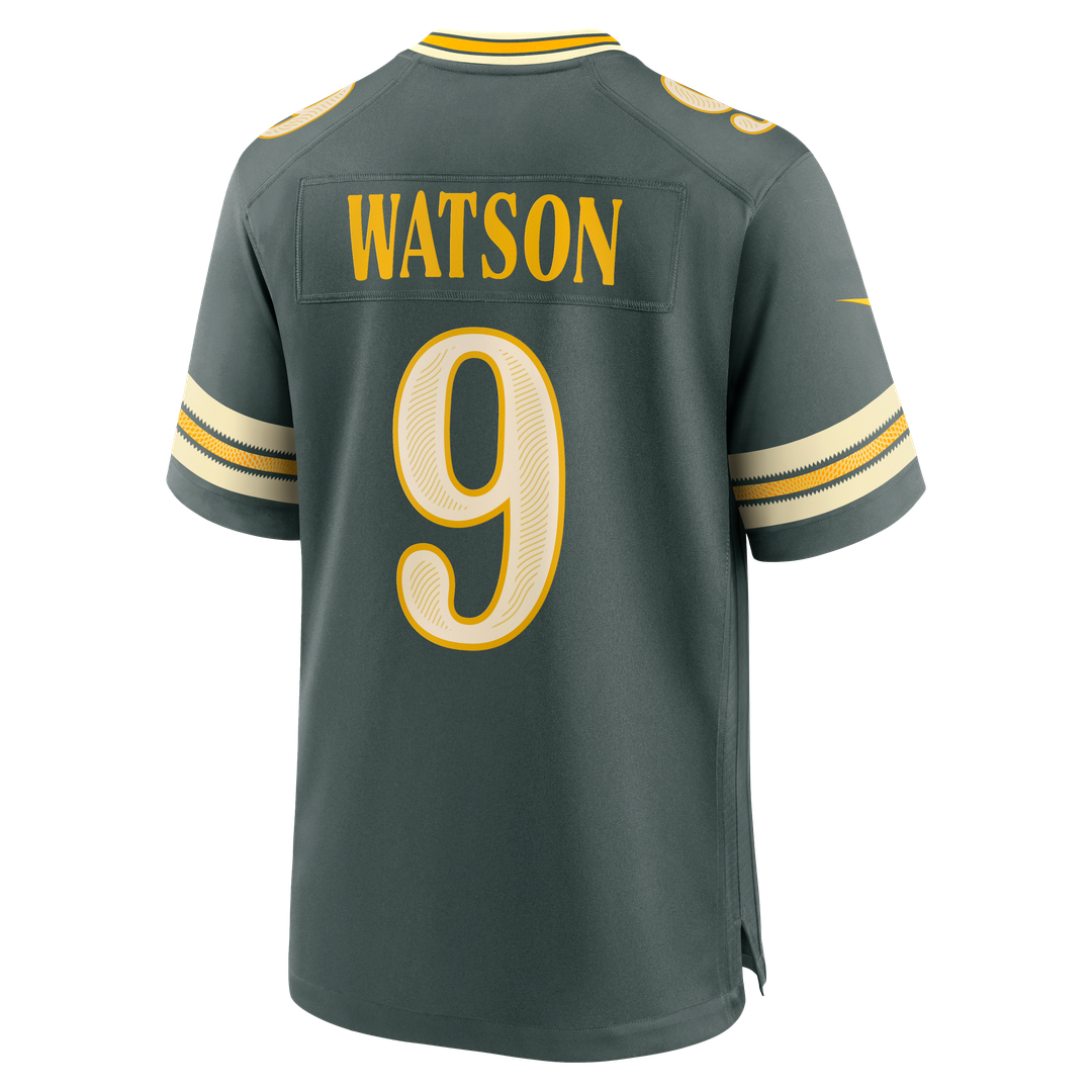 Green Bay Packers Christian Watson Nike Green 2026 Rivalries Collection Game Jersey