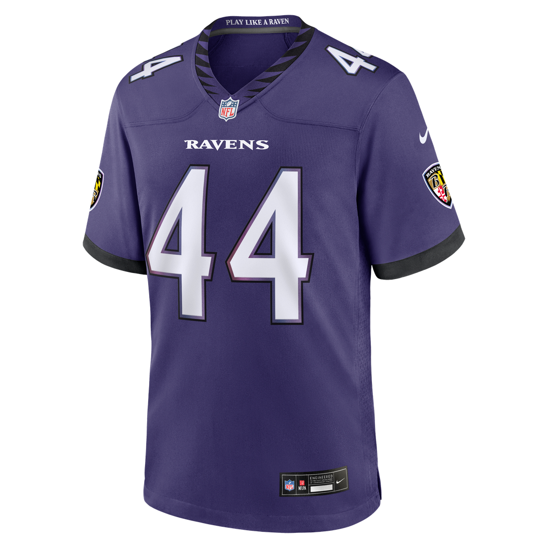 Baltimore Ravens Marlon Humphrey Nike Black Alternate Game Jersey