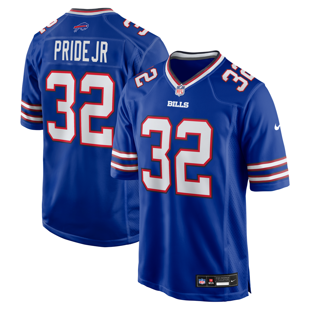 Buffalo Bills Toriano Pride Jr. Nike Royal Team Game Jersey