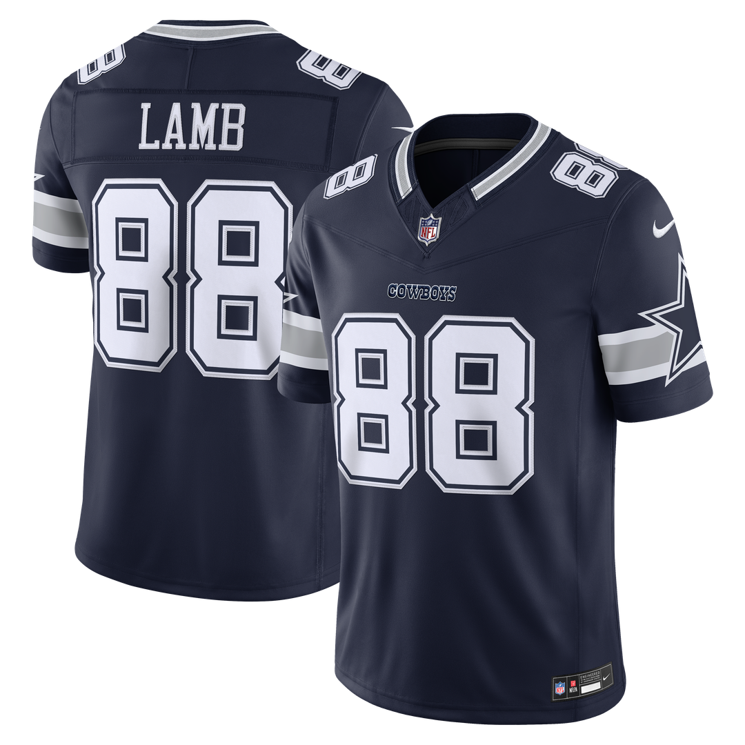 Dallas Cowboys CeeDee Lamb Nike White Alternate Vapor F.U.S.E. Stitched Limited Jersey