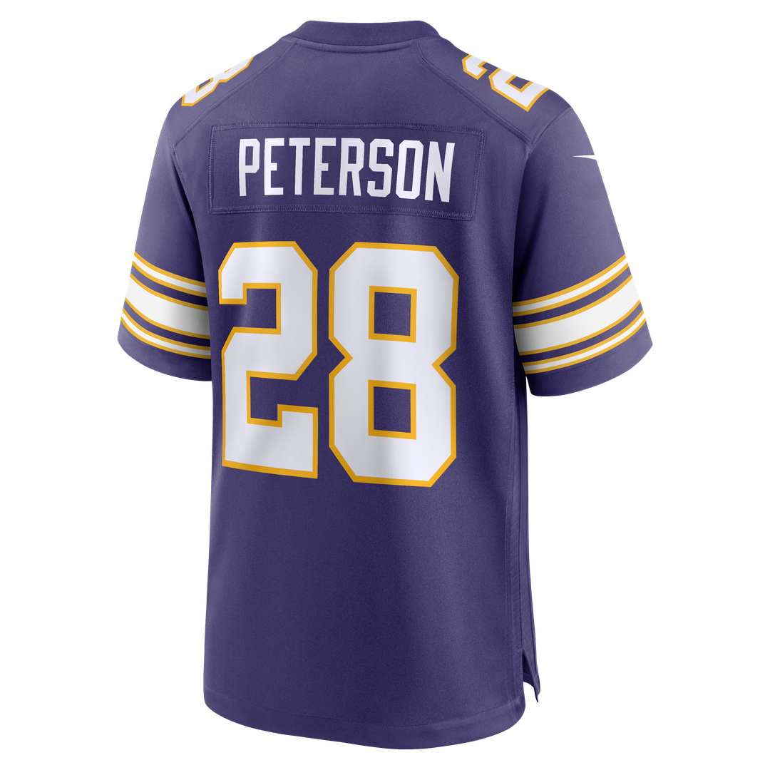 Minnesota Vikings Adrian Peterson Nike Purple Alternate 2 Classic Retired Game Jersey
