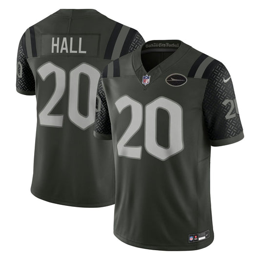 New York Jets Breece Hall Nike Green Rivalries Collection Stitched Limited Jersey
