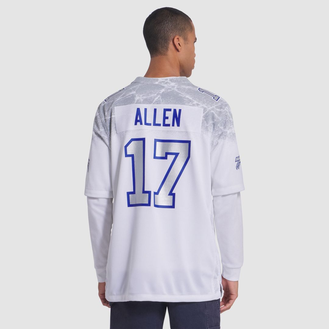 Buffalo Bills Josh Allen Nike White Rivalries Collection Game Jersey