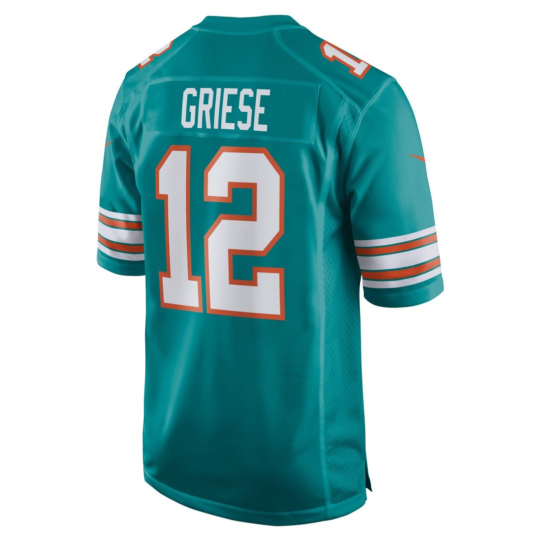 Miami Dolphins Bob Griese Nike Aqua Retired Player Jersey