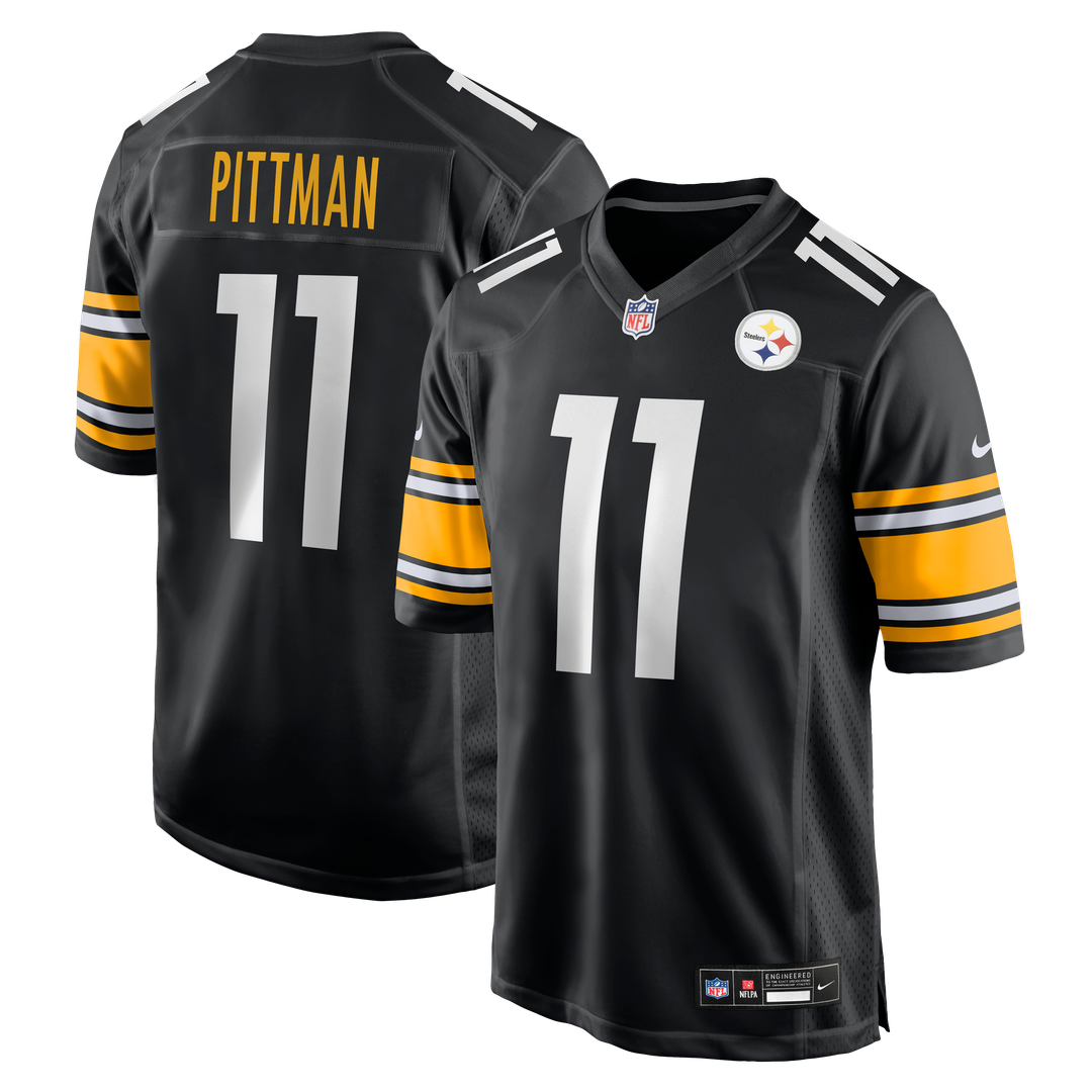 Pittsburgh Steelers Michael Pittman Jr. Nike Black Game Jersey