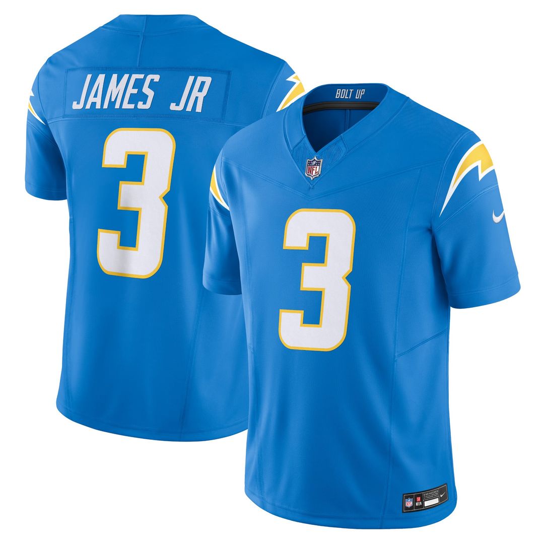 Los Angeles Chargers Derwin James Jr. Nike Gold Alternate Charger Power Vapor F.U.S.E. Limited Jersey