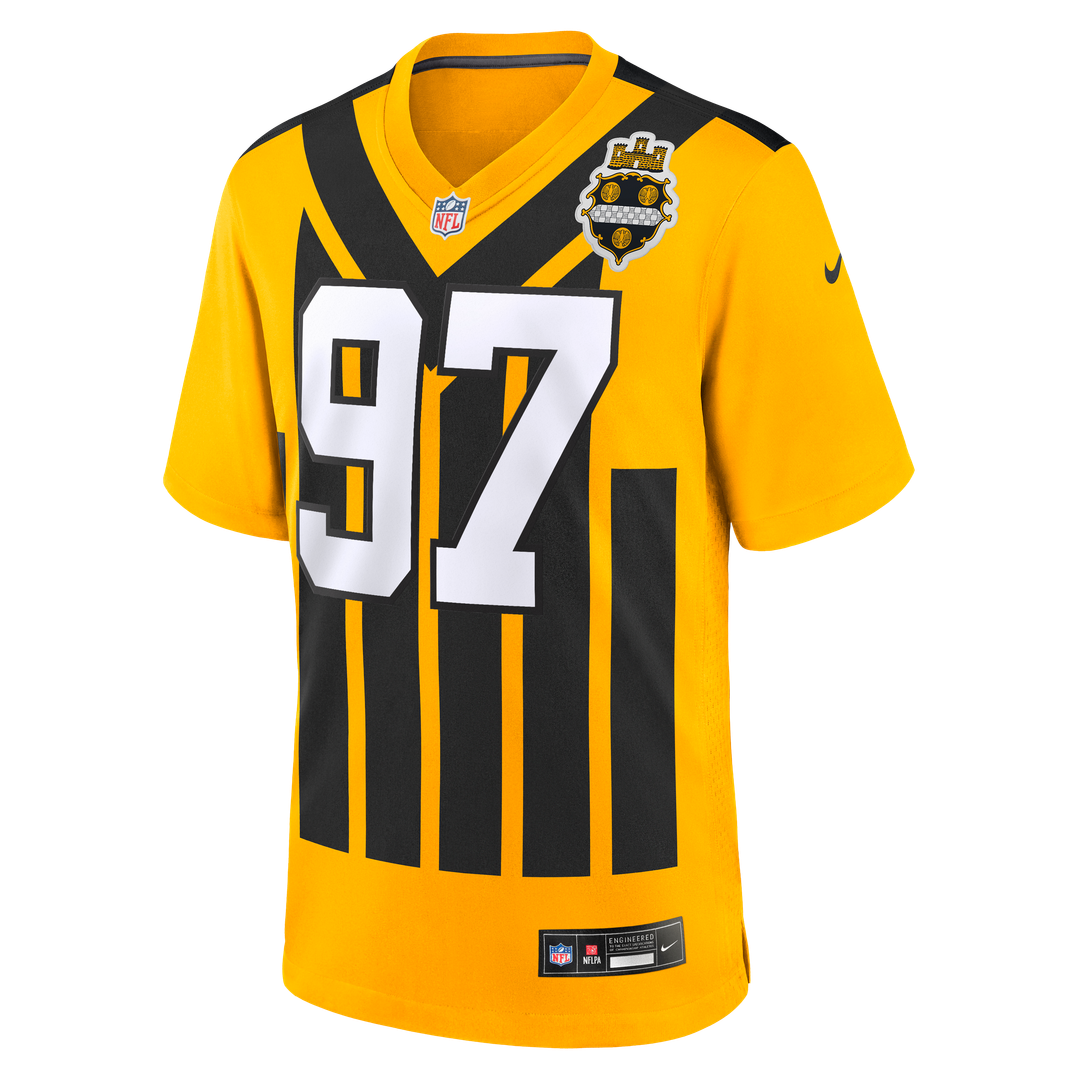Pittsburgh Steelers Cameron Heyward Nike Black Game Jersey