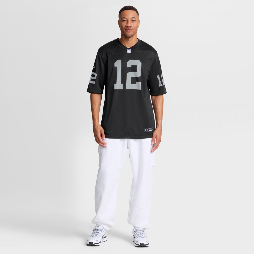Las Vegas Raiders Aidan O'Connell Nike Black Team Game Jersey