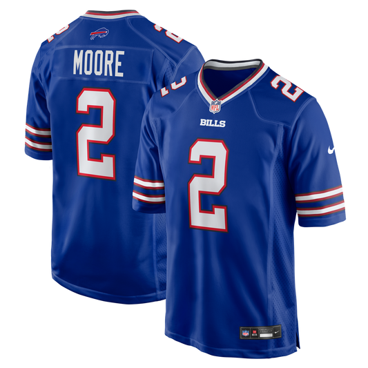 Buffalo Bills D.J. Moore Nike Royal Game Jersey