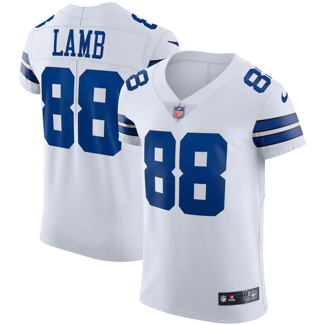 Dallas Cowboys CeeDee Lamb Nike Navy Alternate Vapor Elite Jersey