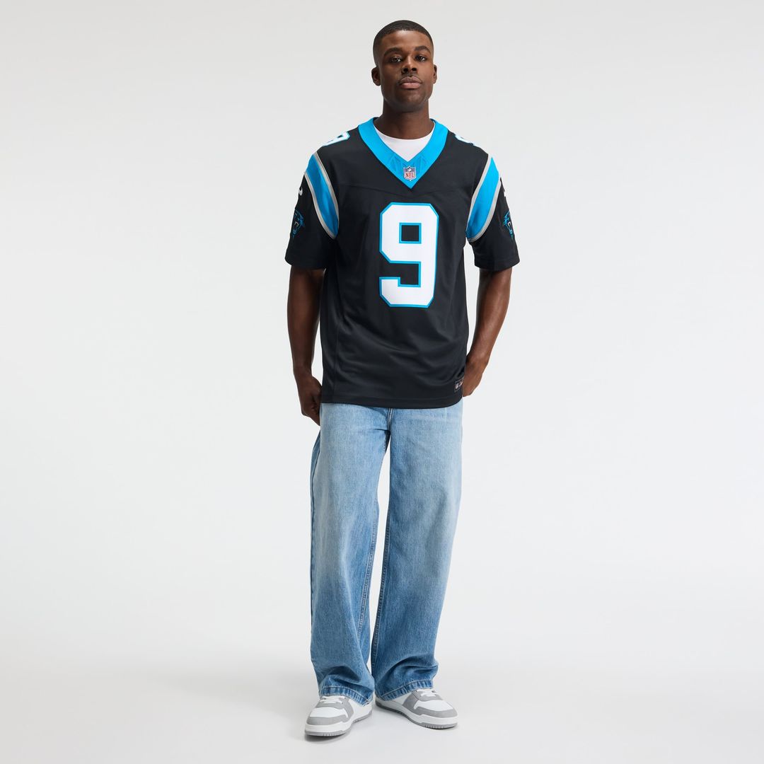 Carolina Panthers Bryce Young Nike Blue Alternate Vapor F.U.S.E. Stitched Limited Jersey