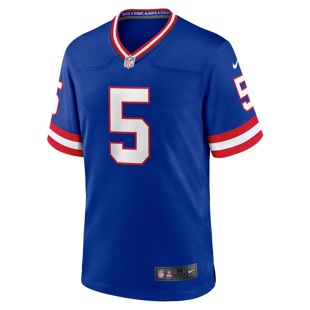 New York Giants Kayvon Thibodeaux Nike Royal Classic Player Game Jersey
