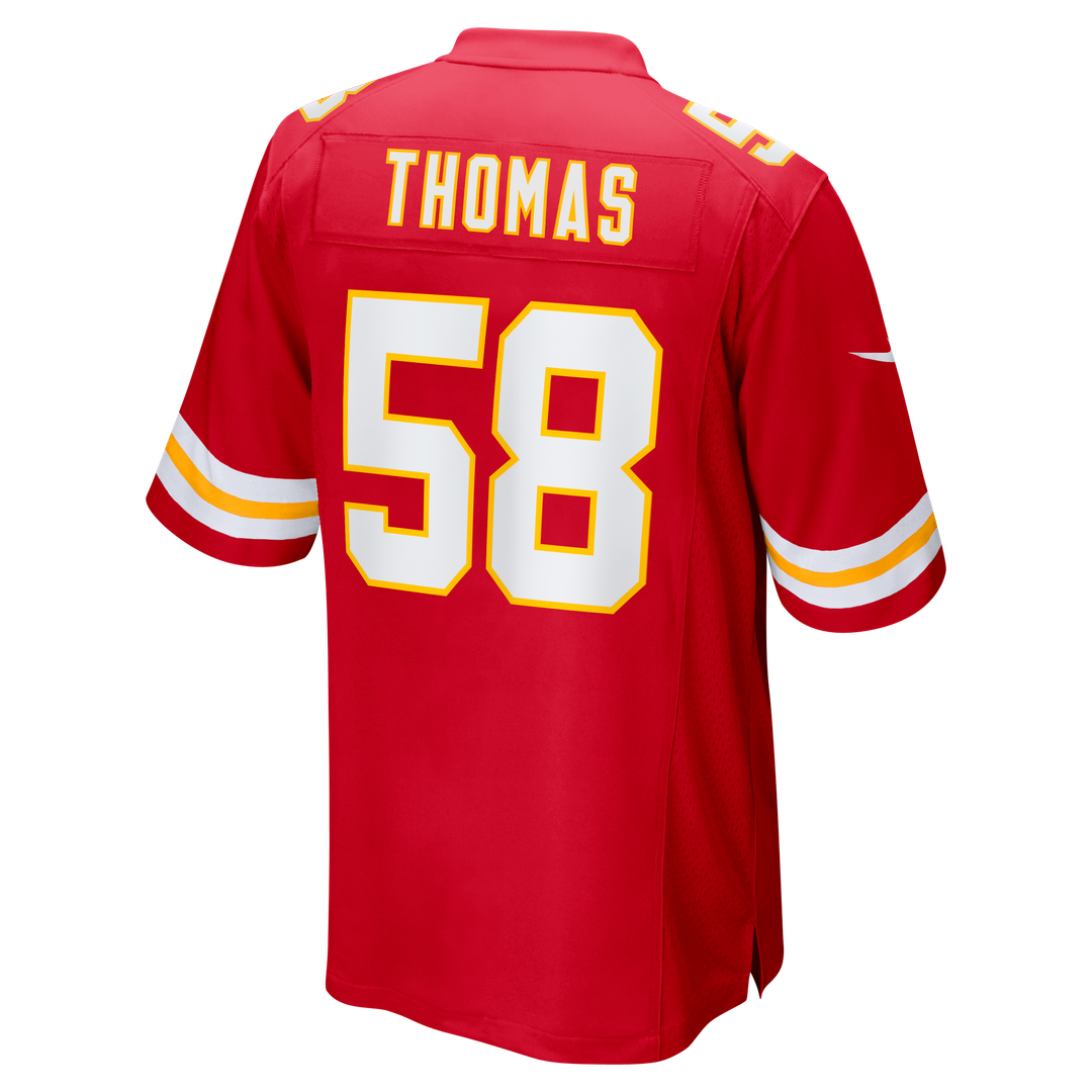 Kansas City Chiefs Derrick Thomas Nike White Retired Player Game Jersey