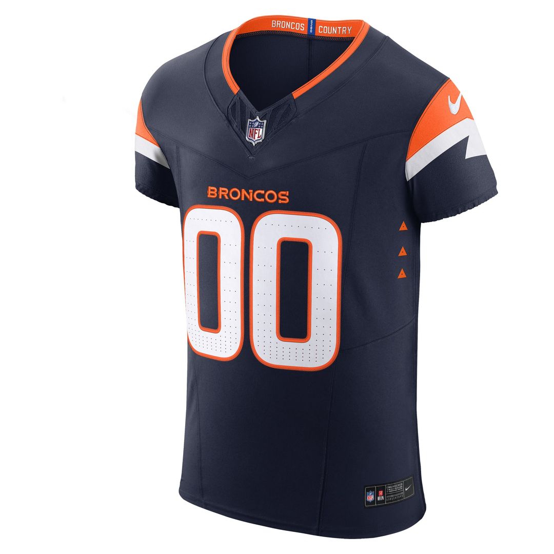 Denver Broncos Nike Navy Alternate Vapor F.U.S.E. Elite Custom Jersey