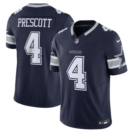 Dallas Cowboys Dak Prescott Nike Navy Vapor F.U.S.E. Limited Jersey