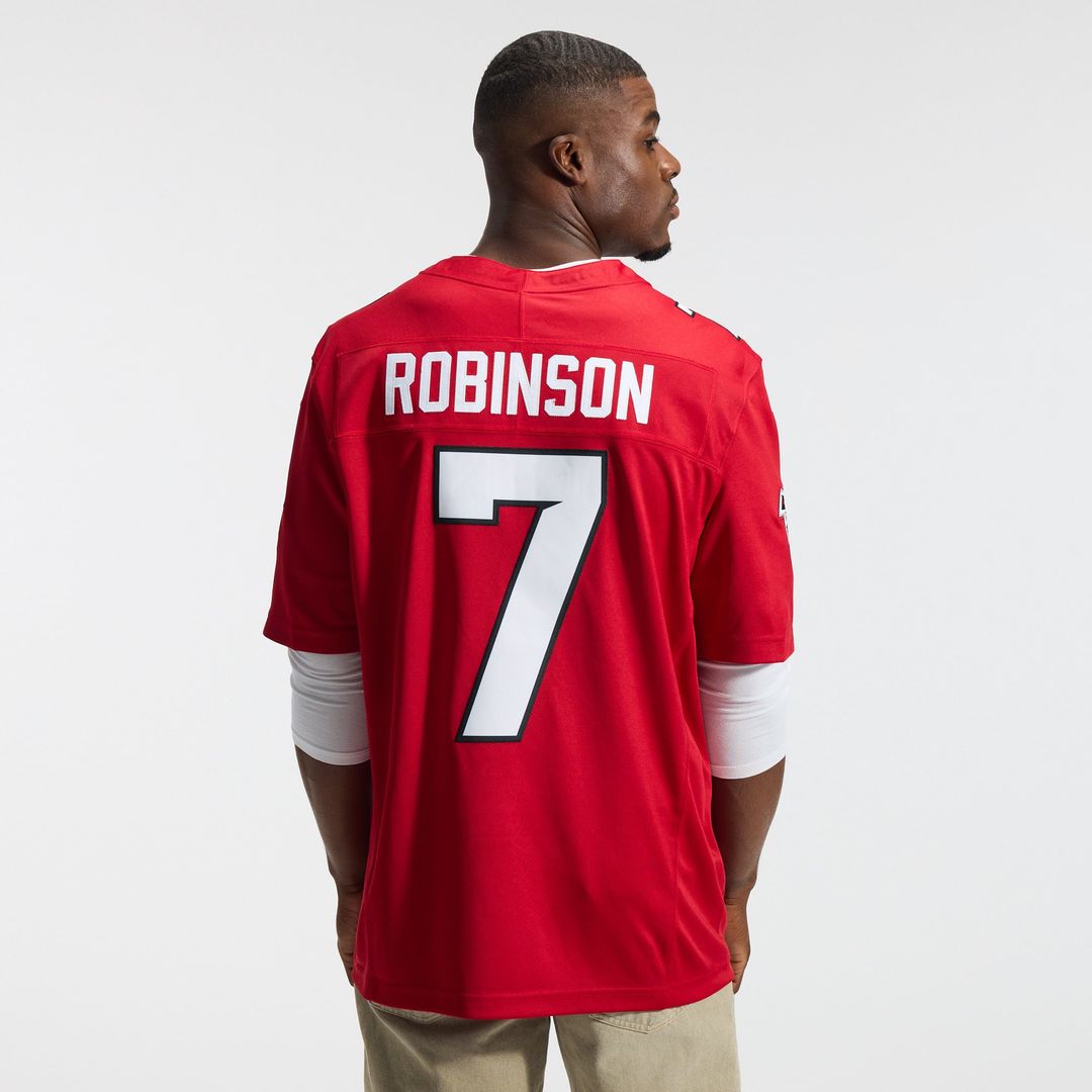 Atlanta Falcons Bijan Robinson Nike Black Alternate Throwback Vapor F.U.S.E. Stitched Limited Jersey