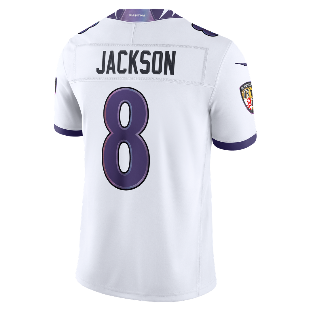 Baltimore Ravens Lamar Jackson Nike Purple Team Vapor F.U.S.E. Stitched Limited Jersey
