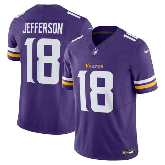 Minnesota Vikings Justin Jefferson Nike Purple Vapor F.U.S.E. Limited Jersey