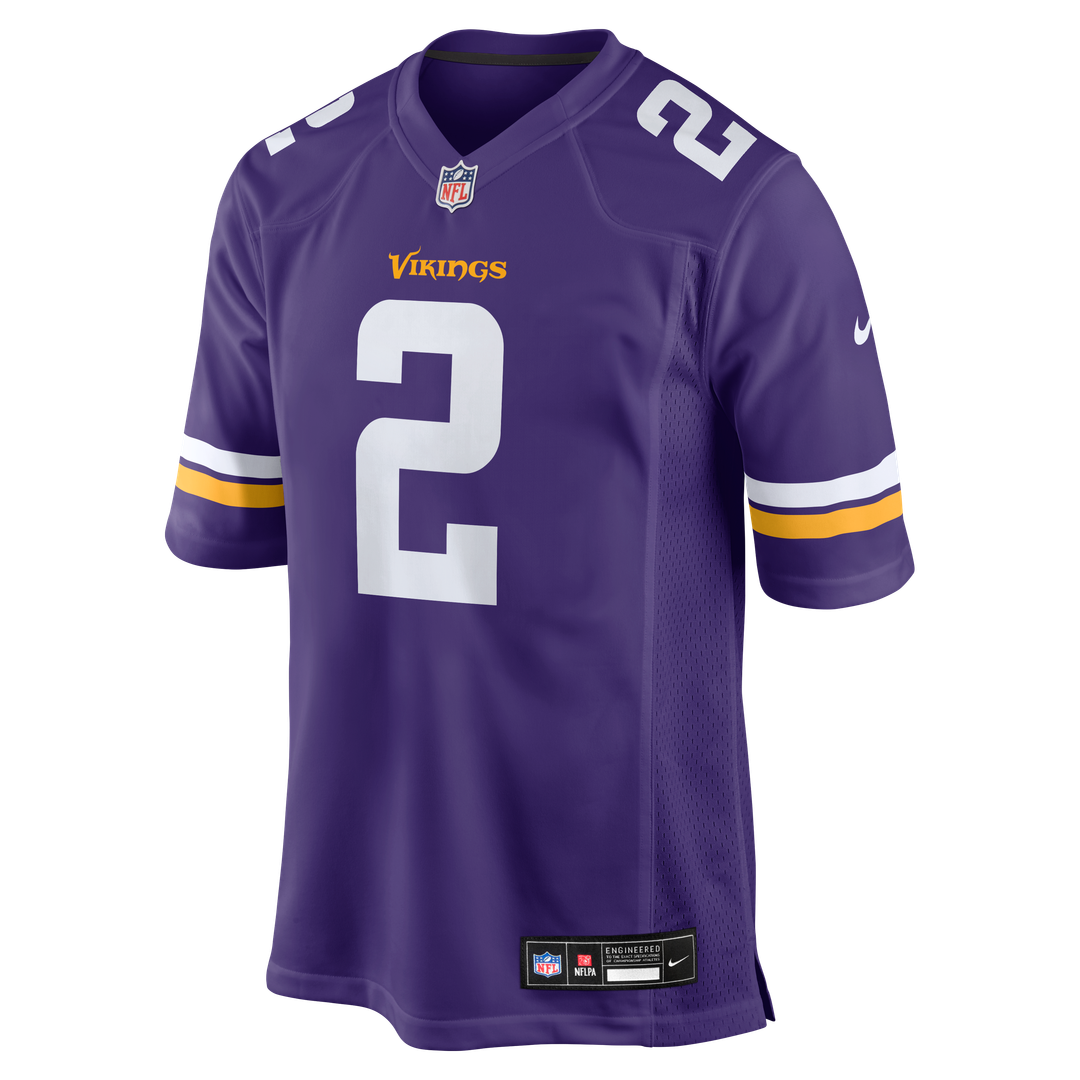 Minnesota Vikings Stephon Gilmore Nike Purple Game Jersey