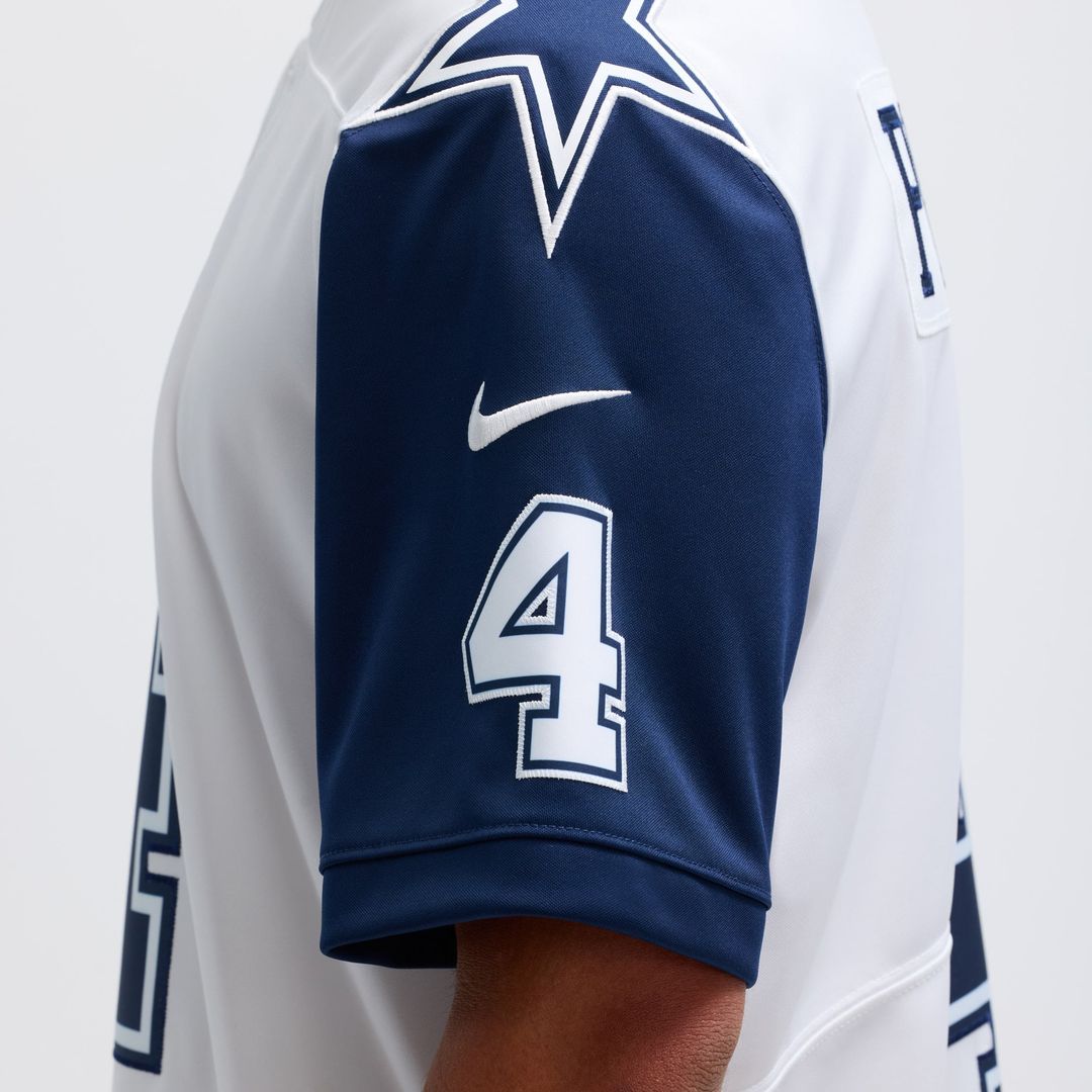 Dallas Cowboys Dak Prescott Nike Navy Vapor Limited Player Jersey