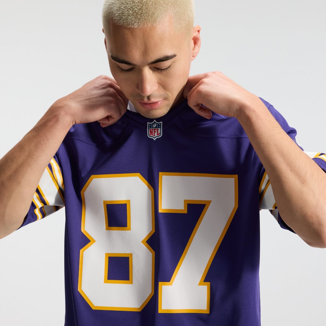 Minnesota Vikings T.J. Hockenson Nike Purple Classic Player Game Jersey