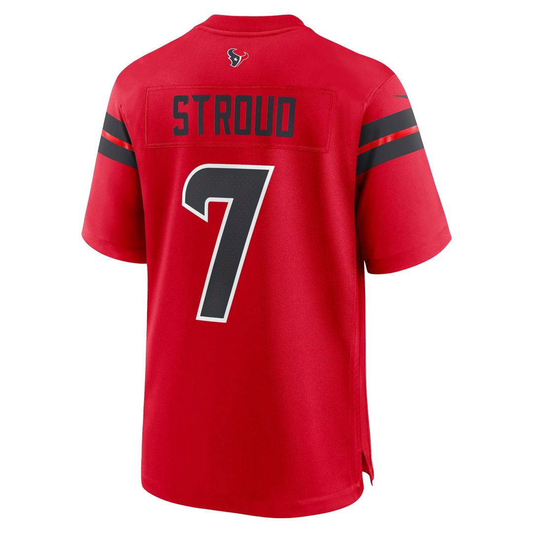 Houston Texans C.J. Stroud Nike Navy Game Jersey