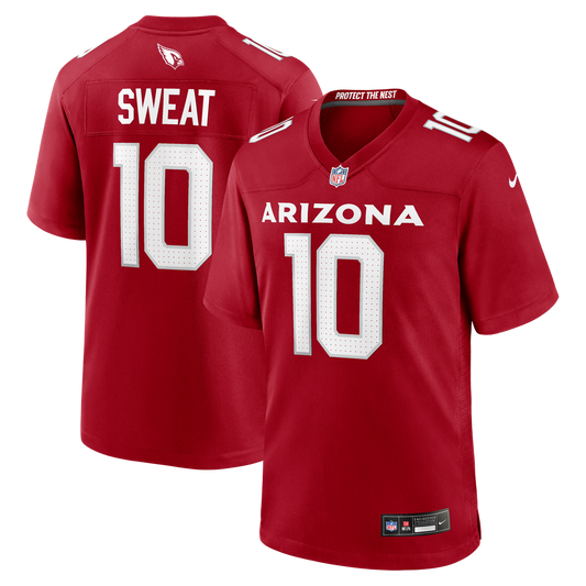 Arizona Cardinals Josh Sweat Nike Cardinal Game Player Jersey