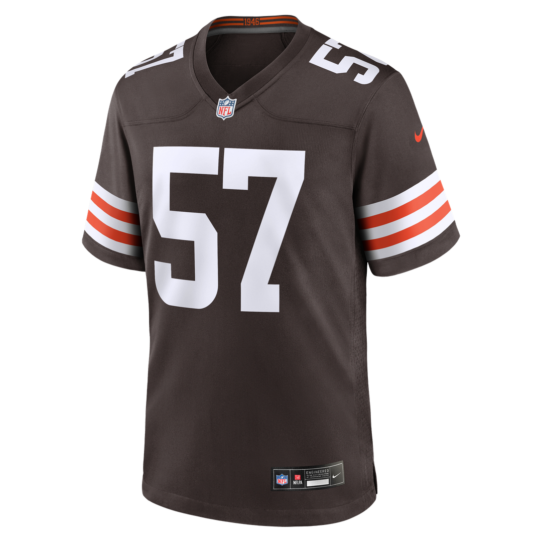 Cleveland Browns Clay Matthews Nike Brown Game Retired Player Jersey
