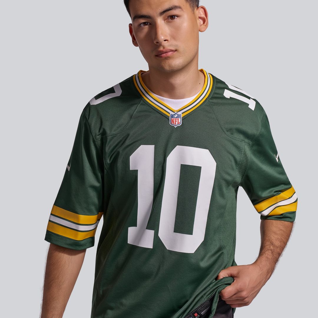 Green Bay Packers Jordan Love Nike White Game Jersey