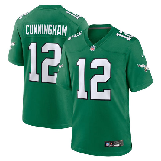 Philadelphia Eagles Randall Cunningham Nike Kelly Green Alternate Retired Player Game Jersey