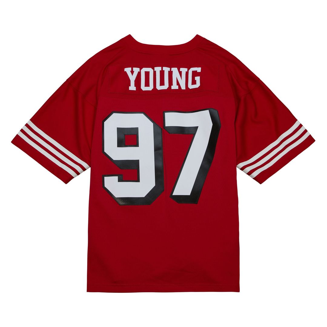 San Francisco 49ers Bryant Young Mitchell & Ness White Legacy Replica Jersey