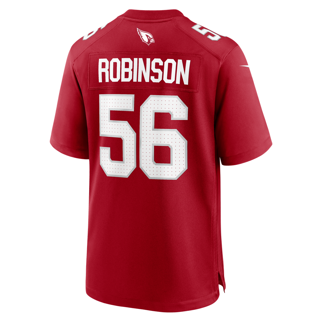 Arizona Cardinals Darius Robinson Nike Cardinal Team Game Jersey