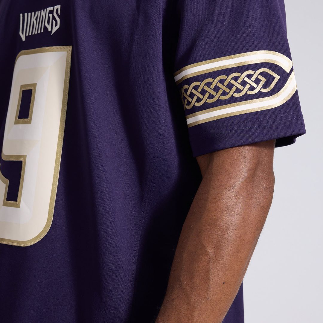 Minnesota Vikings J.J. McCarthy Nike Purple 2026 Rivalries Collection Stitched Limited Jersey