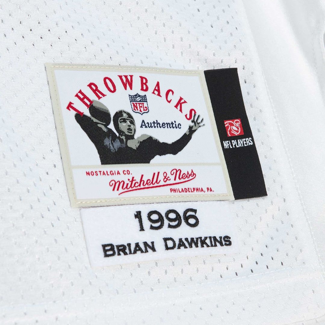 Philadelphia Eagles Brian Dawkins Mitchell & Ness Green 2007 Authentic Throwback Retired Player Jersey