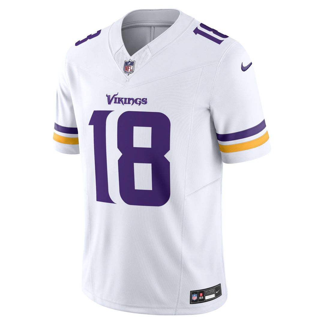 Minnesota Vikings Justin Jefferson Nike Purple Vapor F.U.S.E. Limited Jersey