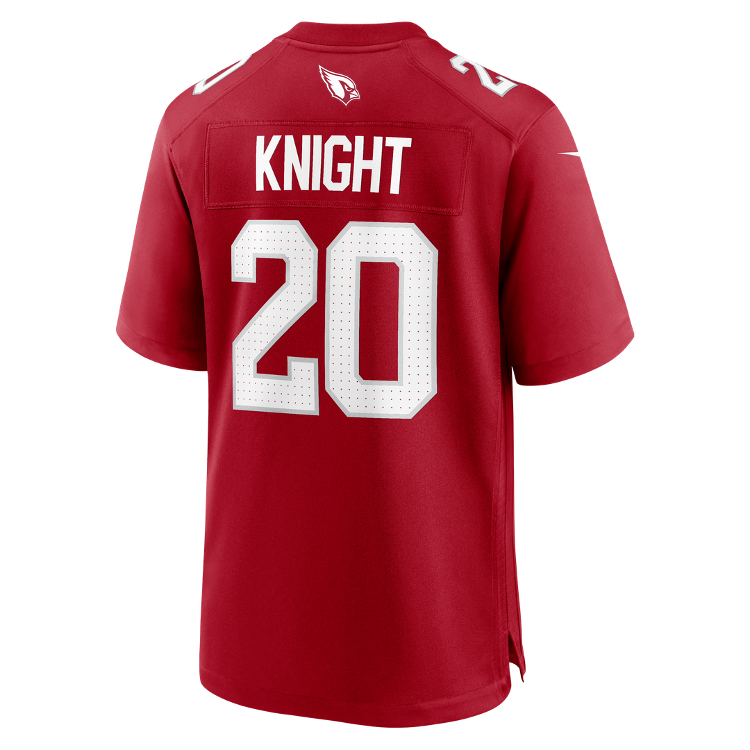 Arizona Cardinals Zonovan Knight Nike Cardinal Team Game Jersey