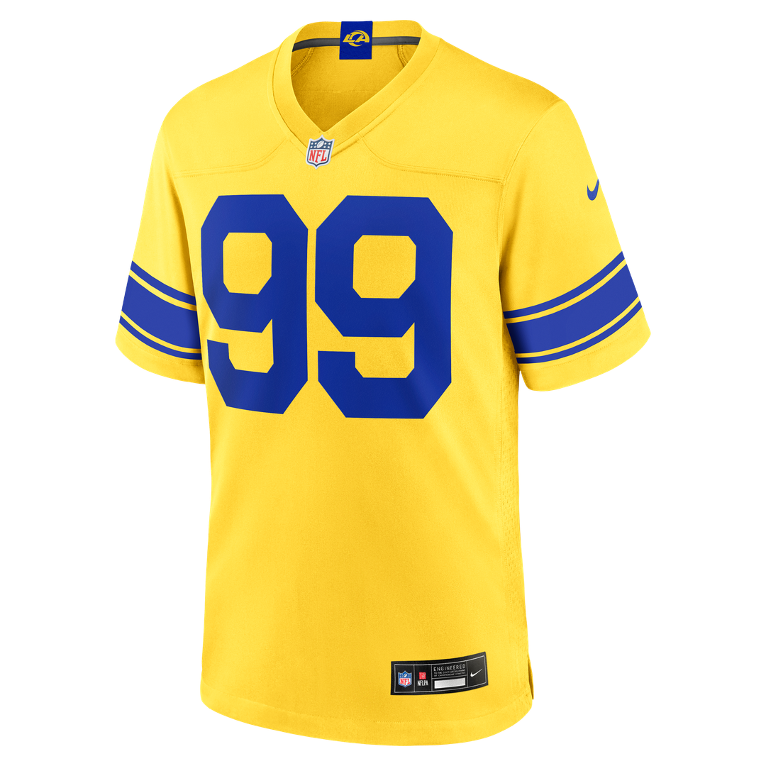 Los Angeles Rams Aaron Donald Nike White Game Jersey